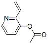 3-Pyridinol,2-ethenyl-,acetate(ester)(9CI) Struktur