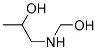 1-[(hydroxymethyl)amino]propan-2-ol Struktur