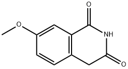 7-methoxyisoquinoline-1,3(2H,4H)-dione Struktur