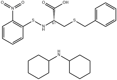 N-(2-NITROPHENYLSULFENYL)-S-BENZYL-L-CYSTEINE DICYCLOHEXYLAMMONIUM SALT