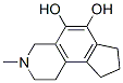 1H-Cyclopent[f]isoquinoline-5,6-diol, 2,3,4,7,8,9-hexahydro-3-methyl- (9CI) Struktur