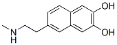 2,3-Naphthalenediol, 6-[2-(methylamino)ethyl]- (9CI) Struktur