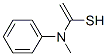 Ethenethiol, 1-(methylphenylamino)- (9CI) Struktur