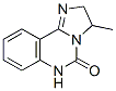 Imidazo[1,2-c]quinazolin-5(3H)-one, 2,6-dihydro-3-methyl- (9CI) Struktur