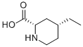 2-Piperidinecarboxylicacid,4-ethyl-,cis-(9CI) Struktur