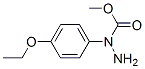 Hydrazinecarboxylic acid, 1-(4-ethoxyphenyl)-, methyl ester (9CI) Struktur