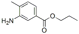 Benzoic acid, 3-amino-4-methyl-, propyl ester (9CI) Struktur