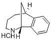 1,2,3,4,5,6-Hexahydro-1,6-methano-2-benzazocine hydrochloride Struktur