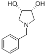 (3R,4S)-(-)-1-BENZYL-3,4-PYRROLIDINDIOL Struktur