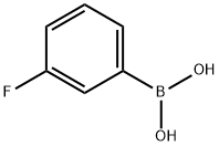 3-Fluorophenylboronic acid Structure