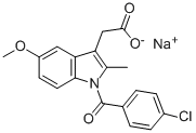 INDOMETHACIN SODIUM Structure