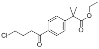 Ethyl 4-(4-chloro-1-oxobutyl)-alpha,alpha-dimethylbenzeneacetate