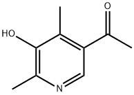 Ethanone, 1-(5-hydroxy-4,6-dimethyl-3-pyridinyl)- (9CI) Struktur