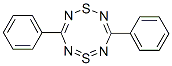 1,5-Dithia-2,4,6,8-tetrazocine, 3,7-diphenyl- Struktur