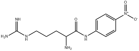 arginine-4-nitroanilide Struktur