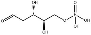 2-deoxyribose 5-phosphate Struktur