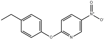 2-(4-ethylphenoxy)-5-nitropyridine Struktur