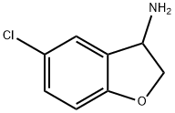 5-CHLORO-2,3-DIHYDRO-BENZOFURAN-3-YLAMINE Struktur