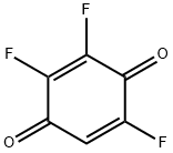 2,5-Cyclohexadiene-1,4-dione,  2,3,5-trifluoro- Struktur