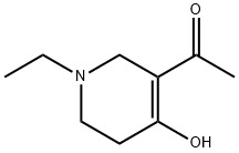 Ethanone, 1-(1-ethyl-1,2,5,6-tetrahydro-4-hydroxy-3-pyridinyl)- (9CI) Struktur