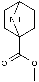 7-Azabicyclo[2.2.1]heptane-1-carboxylicacid,methylester(9CI) Struktur