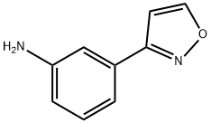 Benzenamine, 3-(3-isoxazolyl)- (9CI) Struktur