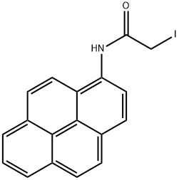 N-(1-PYRENE)IODOACETAMIDE Struktur