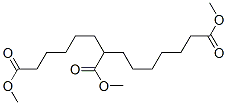 1,6,12-Dodecanetricarboxylic acid trimethyl ester Struktur