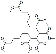 1,6,7,8,9,14-Tetradecanehexacarboxylic hexamethyl ester Struktur