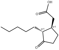 (+/-)-DIHYDROJASMONIC ACID Struktur