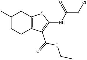 2-(2-CHLORO-ACETYLAMINO)-6-METHYL-4,5,6,7-TETRAHYDRO-BENZO[B]THIOPHENE-3-CARBOXYLIC ACID ETHYL ESTER price.