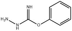 Hydrazinecarboximidic  acid,  phenyl  ester Struktur