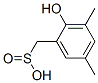 Benzenemethanesulfinic acid, 2-hydroxy-3,5-dimethyl- (9CI) Struktur