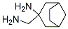 Bicyclo[3.2.1]octane-3-methanamine, 3-amino-, endo- (9CI) Struktur