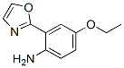 Benzenamine, 4-ethoxy-2-(2-oxazolyl)- (9CI) Struktur