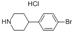 4-(4'-BROMOPHENYL)PIPERIDINE HYDROCHLORIDE Struktur