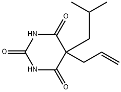 BUTALBITAL Struktur