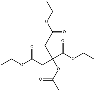 Triethyl acetyl citrate Structure