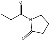 1-propanoylpyrrolidin-2-one Struktur