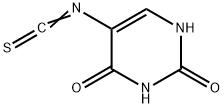 5-isothiocyanato-1H-pyrimidine-2,4-dione Struktur