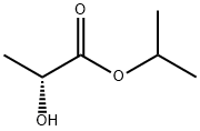 Propanoic acid, 2-hydroxy-, 1-methylethyl ester, (2R)- (9CI) Struktur