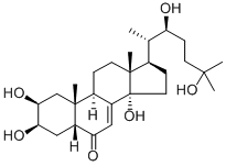 22-ISO-ECDYSONE Struktur