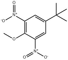 4-tert-Butyl-2,6-dinitroanisole Struktur