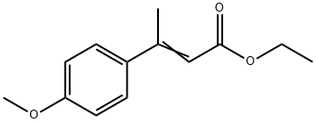 (E)-3-(4-METHOXY-PHENYL)-BUT-2-ENOIC ACID ETHYL ESTER Struktur