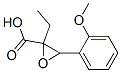 Oxiranecarboxylic acid, 2-ethyl-3-(2-methoxyphenyl)- (9CI) Struktur