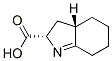 2H-Indole-2-carboxylicacid,3,3a,4,5,6,7-hexahydro-,(2S-trans)-(9CI) Struktur