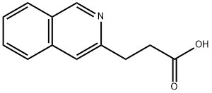 3-(ISOQUINOLIN-3-YL)PROPANOIC ACID Struktur