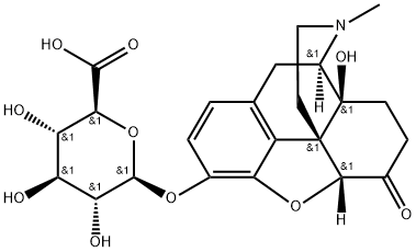 Oxymorphone 3-b-D-Glucuronide Struktur