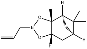 (+)-Allylboronic  acid  pinanediol  ester Struktur