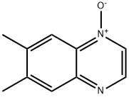 Quinoxaline,  6,7-dimethyl-,  1-oxide Struktur